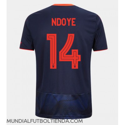 Camiseta Nottingham Forest Dan Ndoye #14 Tercera Equipación Replica 2025-26 mangas cortas Camiseta Nottingham Forest Dan Ndoye #14 Tercera Equipación Replica 2025-26 mangas cortas